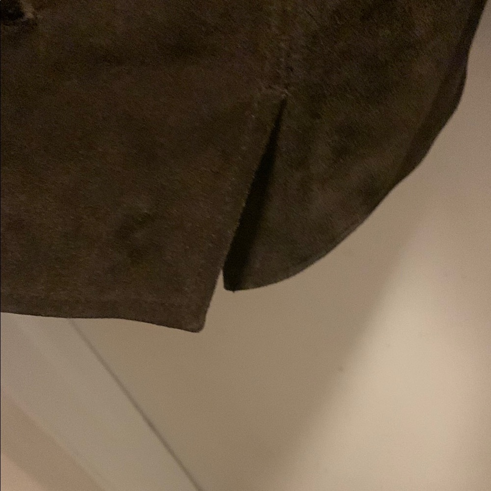 J. Crew Brown Leather/Suede Jacket - Picture 3 of 8